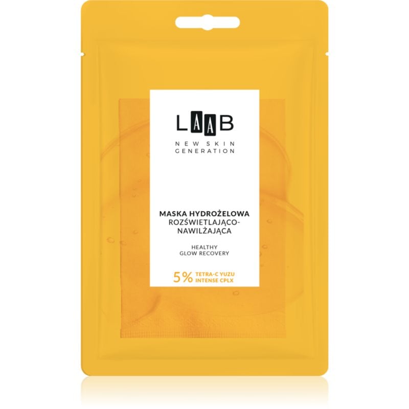 AA Cosmetics LAAB Tetra-C Yuzu хидрогелна маска за освежаване и хидратация