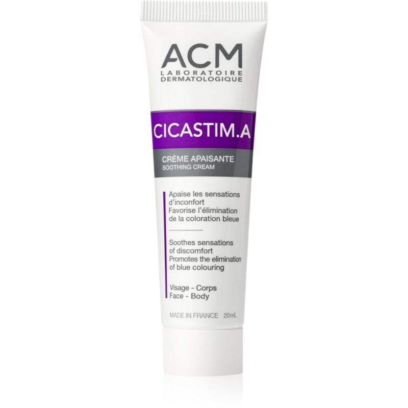 ACM Cicastim A Soothing Cream подхранващ успокояващ крем против синини и натъртвания