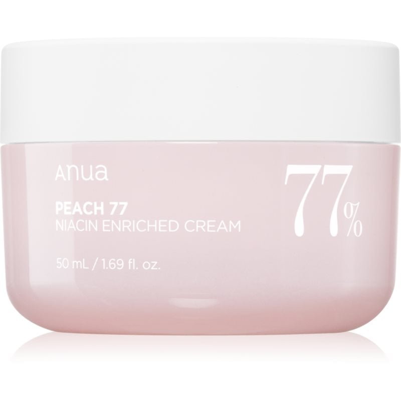 Anua Peach 77% Niacin Enriched Cream възстановяващ хидратиращ крем