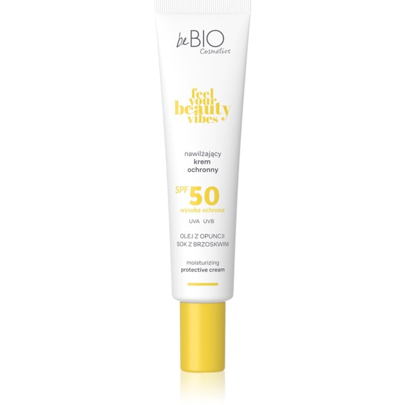 beBIO Feel Your Beauty Vibes хидратиращ защитен крем SPF 50