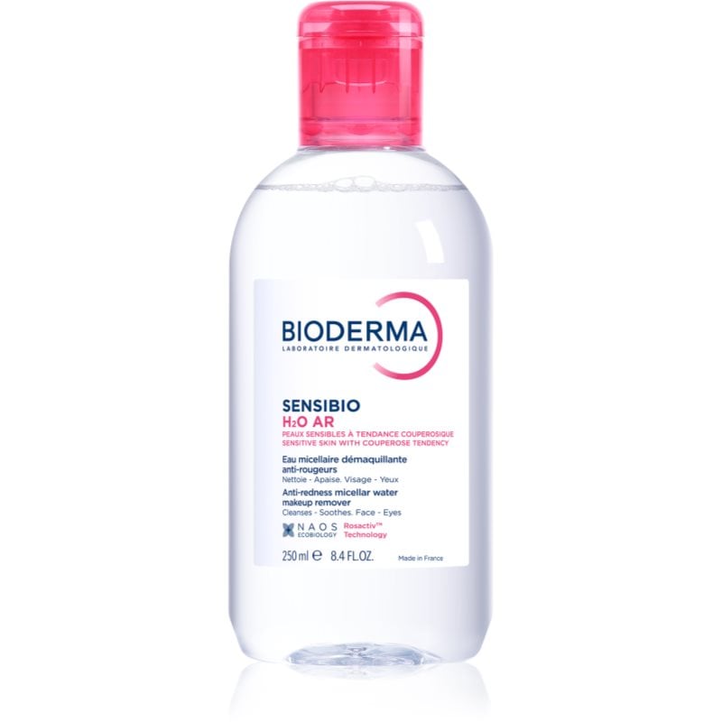 Bioderma Sensibio H2O AR мицеларна вода за чувствителна кожа със склонност към почервеняване