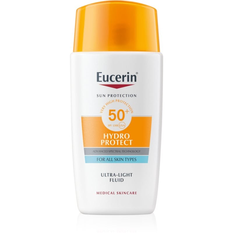 Eucerin Sun Protection слънцезащитен флуид за лице SPF 50+