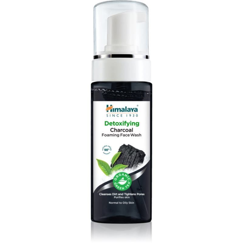 Himalaya Herbals Detoxifying Charcoal почистваща пяна за лице с черен въглен