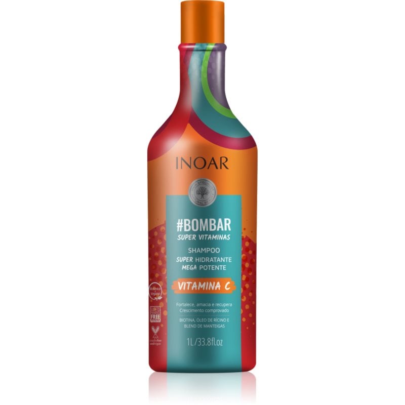 INOAR #Bombar Super Line Super Vitaminas шампоан с витамин С