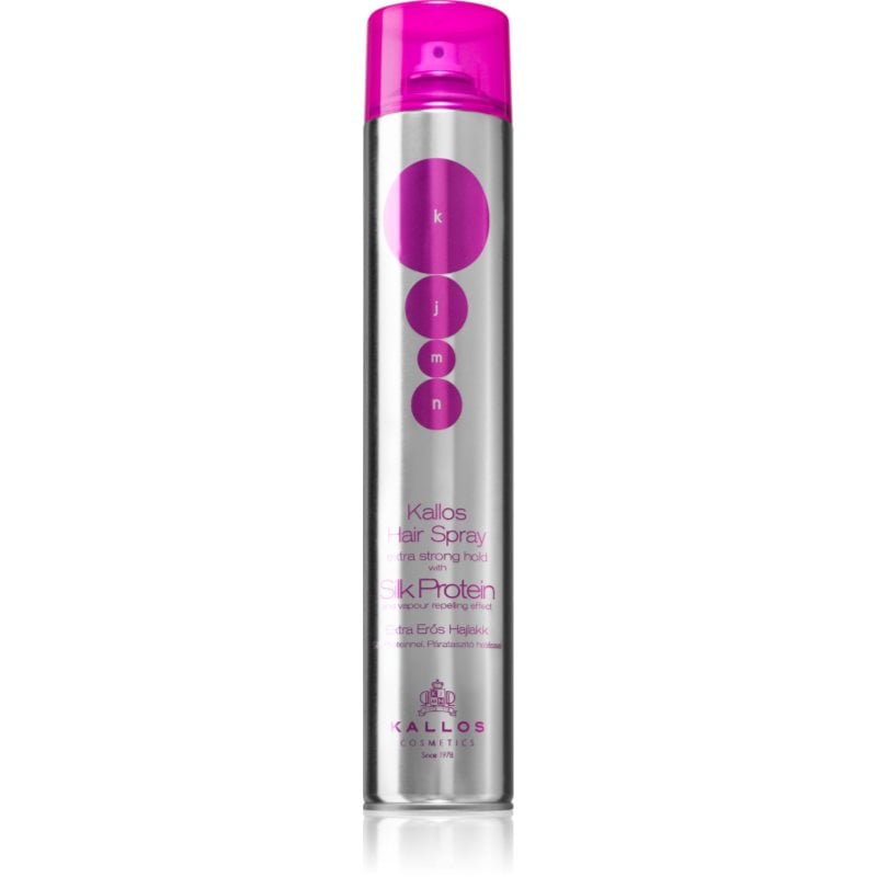 Kallos KJMN Professional Hair Spray лак за коса екстра силна фиксация