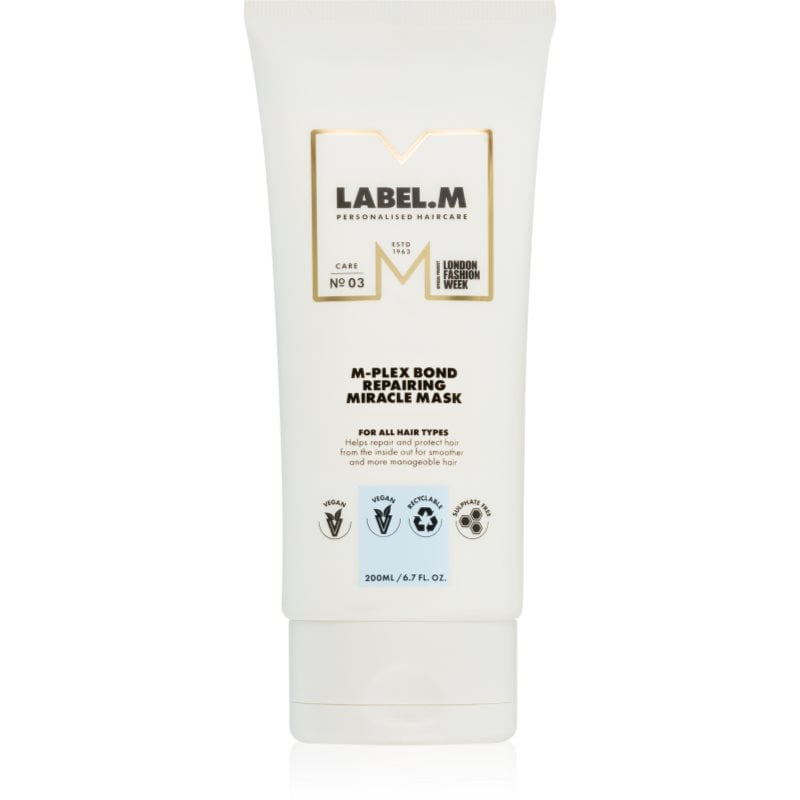 label.m M-Plex Bond Repairing Miracle Mask дълко подхранваща маска за всички видове коса