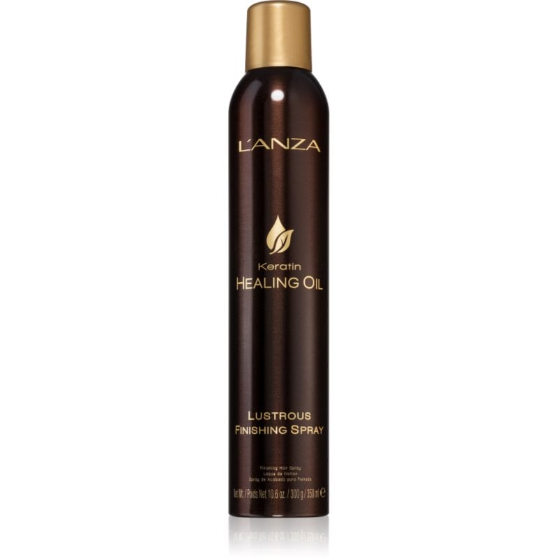 L'anza Keratin Healing Oil Lustrous Finishing Spray лак за коса със силна фиксация
