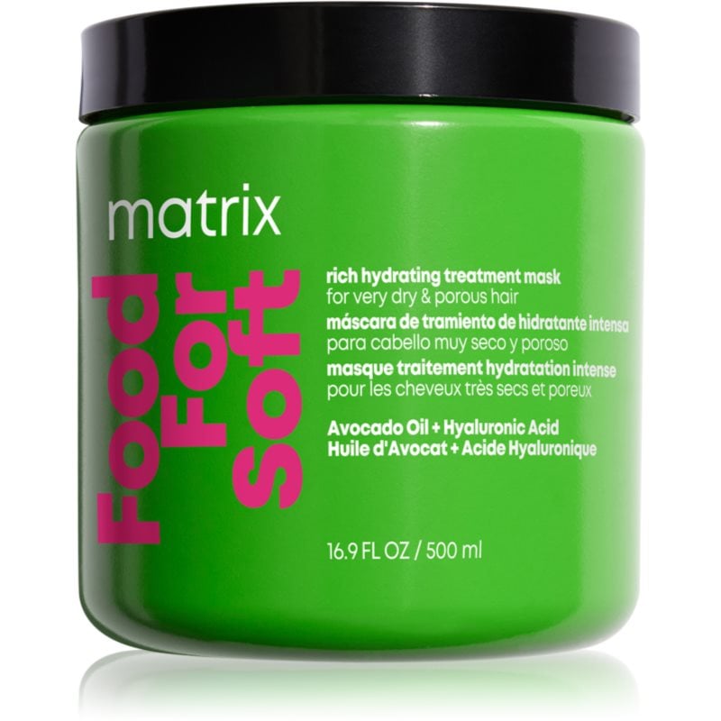 Matrix Food For Soft Hydrating Treatment Mask интензивна хидратираща маска За коса