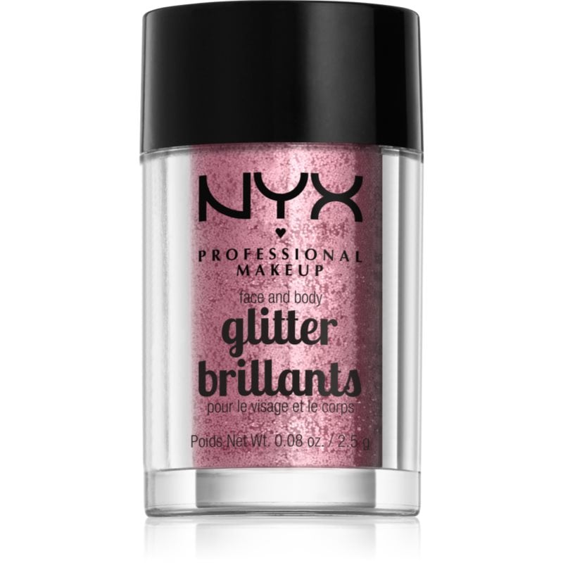 NYX Professional Makeup Face & Body Glitter Brillants брокат за лице и тяло