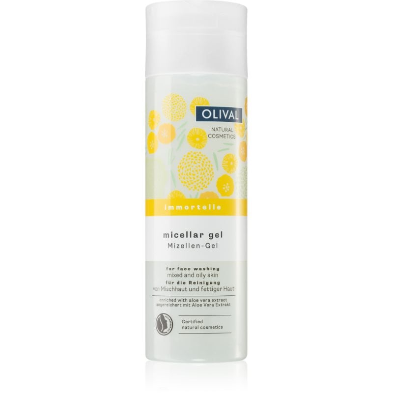 Olival Immortelle Micellar Gel измиващ гел за лице за комбинирана към мазна кожа