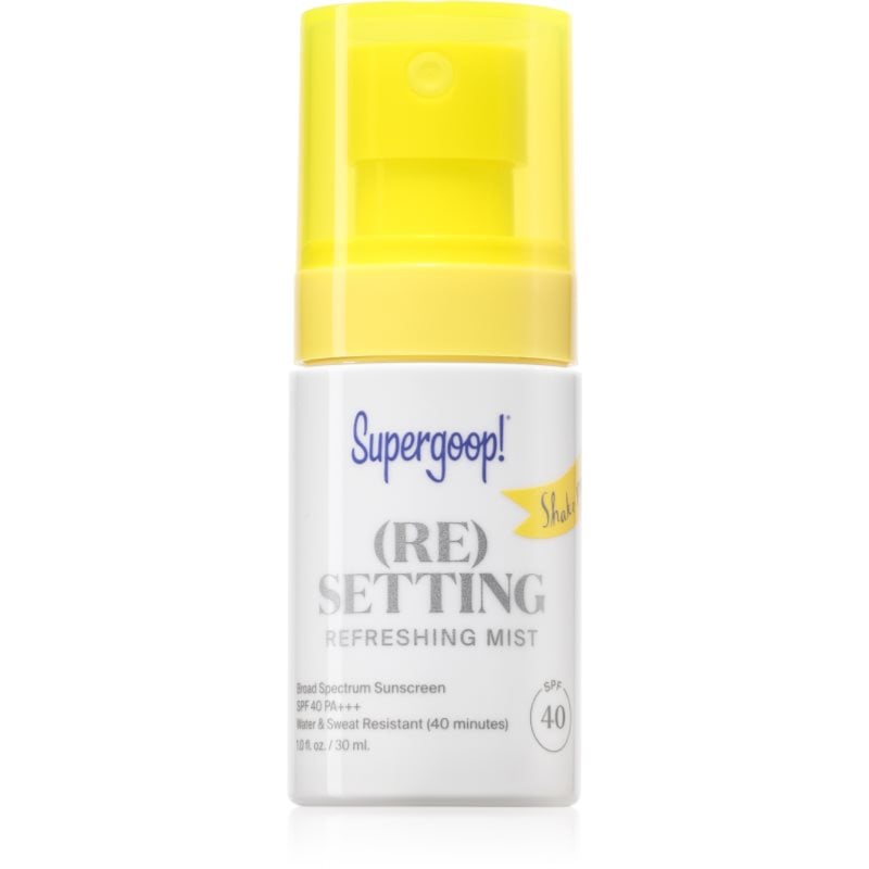 Supergoop! (Re)setting освежаващ спрей SPF 40