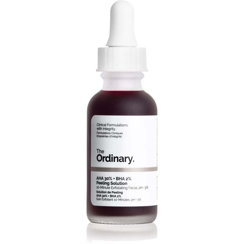 The Ordinary AHA 30% + BHA 2% Peeling Solution разтвор с пилинг ефект