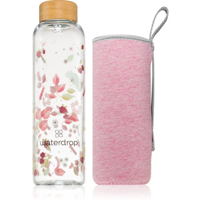 Waterdrop Glass Edition стъклена бутилка за вода Flair