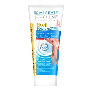 Eveline Body Therapy крем за бръснене 8in1 Total Action Multifunctional Depilatory Cream
