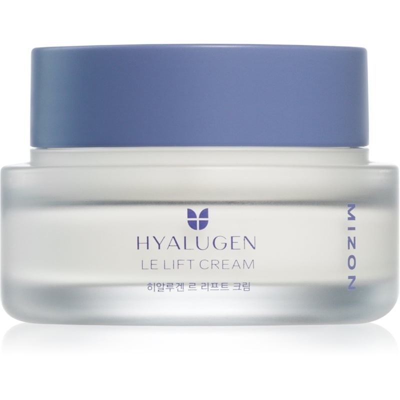 Mizon Mizon Hyalugen Le Lift Cream изглаждащ крем против бръчки за подхранване на кожата на лицето и поддържане на естествената хидратация